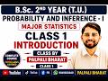 Bsc 2nd Year Year Probability And Inference I Major Stat Syllabus Discussion Introduction Class 1