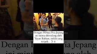 Download lagu Pria Jepang minta ditendang Yayan Ruhian #shorts #videolucuterbaru mp3