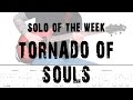 Solo Of The Week: 37 Megadeth - Tornado of ...