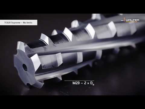 GEWINDEFRÄSER TC620 SUPREME: Weniger Schnittdruck - mehr Produktivität.