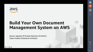 AWS for Builders - Build Your Own Document Management System in 60 Minutes