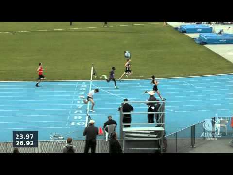 2013 Vic All Schools. Boys U14 200m
