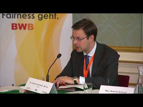 Kartellrecht Moot Court der BWB 2018 - Teil 2 Speakerfinale