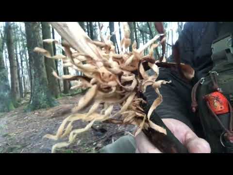 Tops Tom Brown jr Tracker knife - fire in the rain