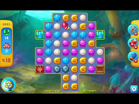 Fishdom Easy Level 9443 (No Boosters) @choraelmin