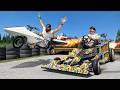 Lego Car Vs Jet Car Soapbox Race