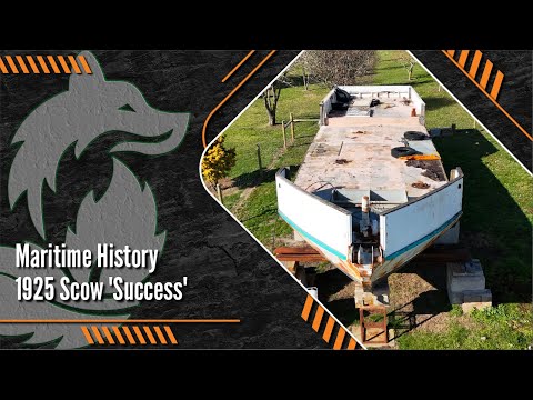 Maritime History 1925 Scow 'Success'
