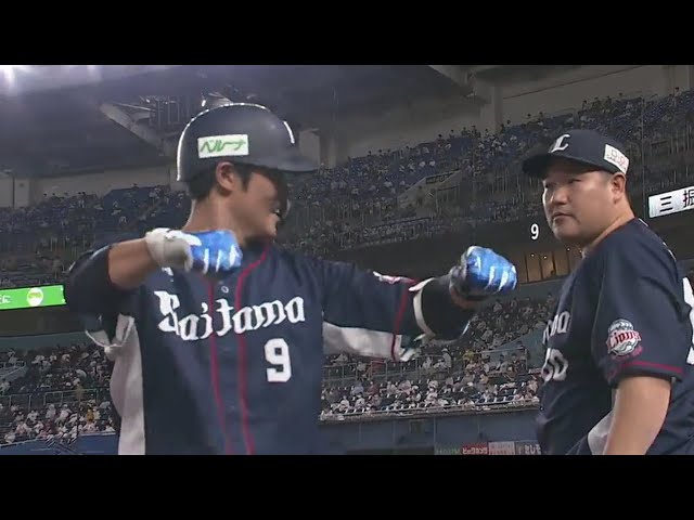【7回表】ライオンズ・木村 バックスクリーンへのホームランで追加点を奪う!! 2020/9/2 M-L