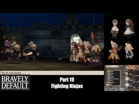 Bravely Default (Part 19) Fighting Ninjas