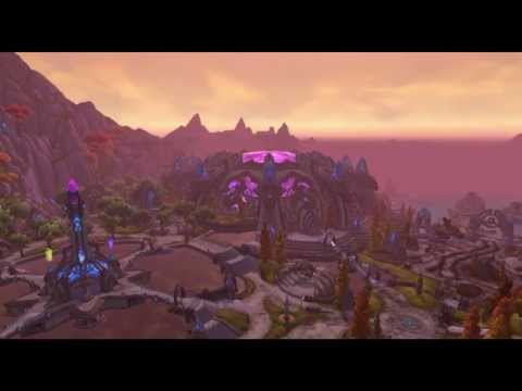 Warlords of Draenor Shattrath City view from the top Talador