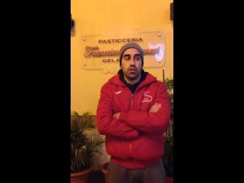 Fabio Jervasi (Sensation) dopo la partita contro la Futsal Serra