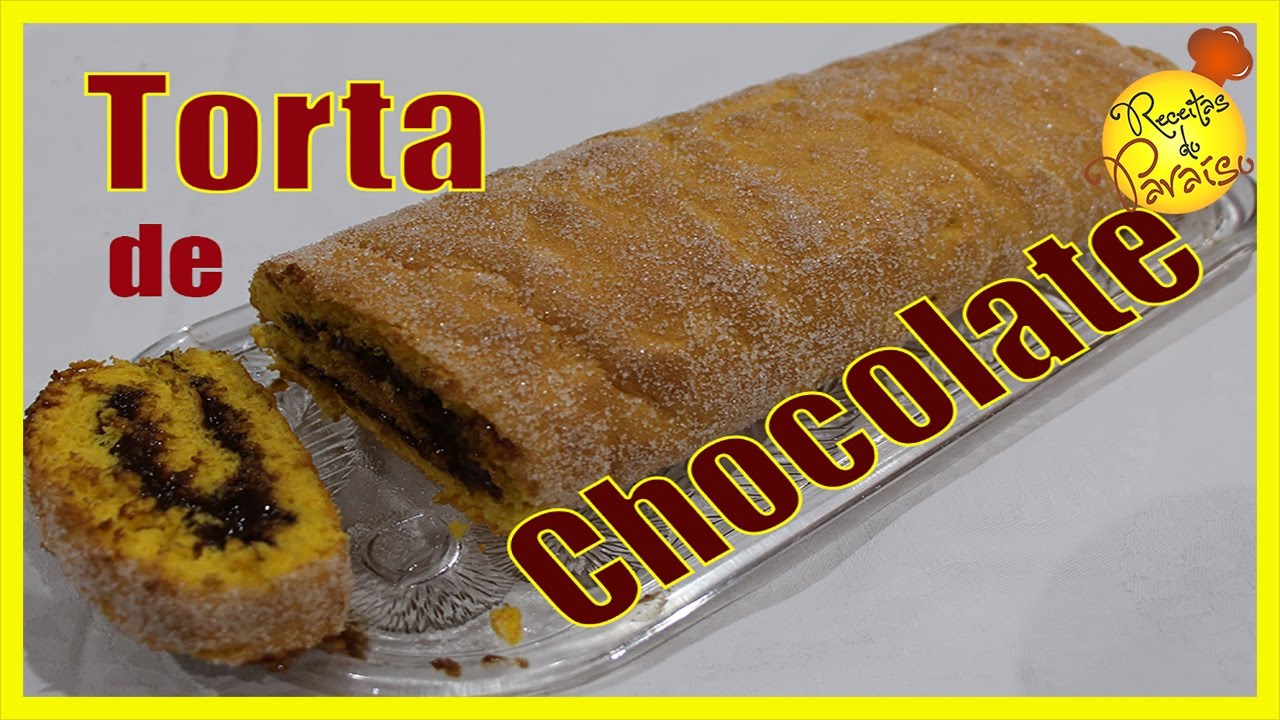 TORTA DE CHOCOLATE CASEIRA | 🍎 "Receitas do Paraíso"