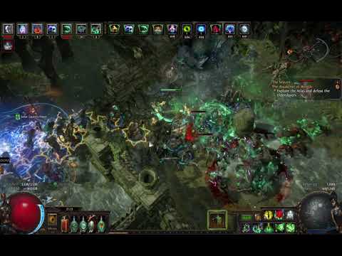 Path of Exile Ritual - Lv 92 Soulwrest Necromancer - T16 Burial Chambers