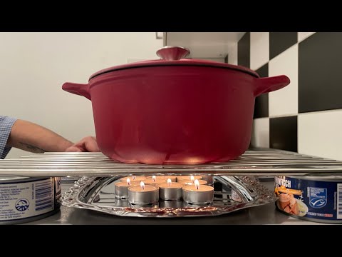 Cooking on candles. Tajik Damlama Stew. Max Malkiel