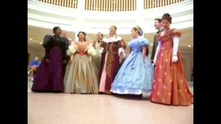 Voices of LIberty sing at Epcot- Skip to My Lou, Shenandoah, and Oh Susannah