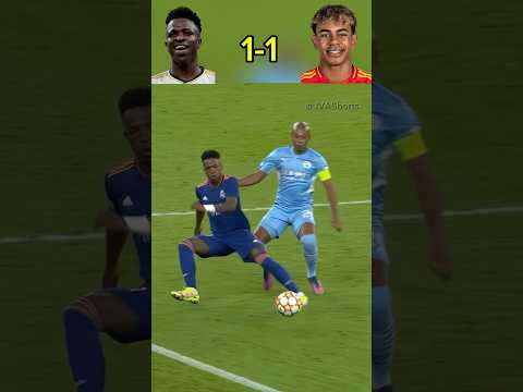 Vini Jr VS Lamine Yamal 🔥   #football #lamineyamal #viniciusjr #vinicius #realmadrid #skills