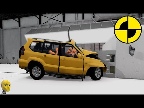 Car Crash Hard Dummy Test | Beamng drive