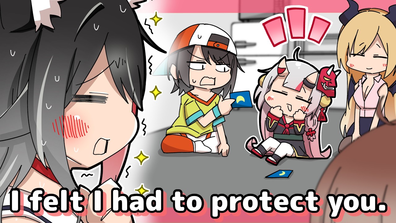 Mio was completely smitten by Ayame the moment they met.【Animated Hololive/Eng sub】【Ayame/Mio】