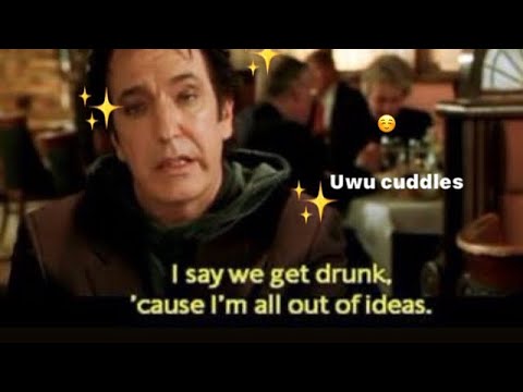 Alan rickman videos i think about during tests