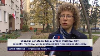 Anna Tatar o organizatorach tzw. Marszu Niepodległości i nienawiści wobec mniejszości, 11.11.2018 (j. czes. i pol.).