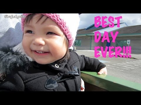Baby Julianna's BEST DAY EVER! - April 26, 2014 - itsJudysLife Daily Vlog