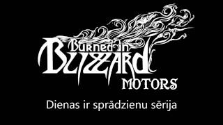 BURNED IN BLIZZARD - MOTORS