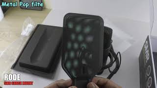 Video thumbnail for Unboxing SMR shock mount with removable Popshield by RODE by jbrothers00