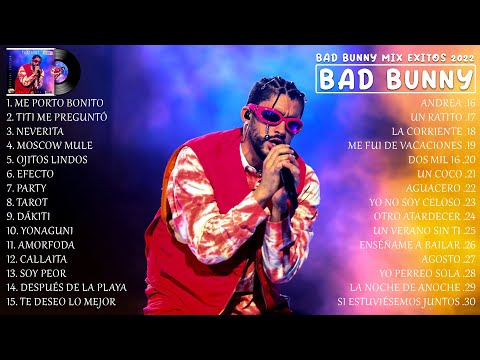 Bad Bunny Exitos Completos 2023 ~ Bad Bunny Sus Mejores Canciones 2023 ~  Mix Reggaeton 2023