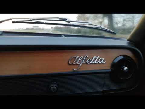 Alfetta 1.8 del 1973 prova dopo lavori eseguiti