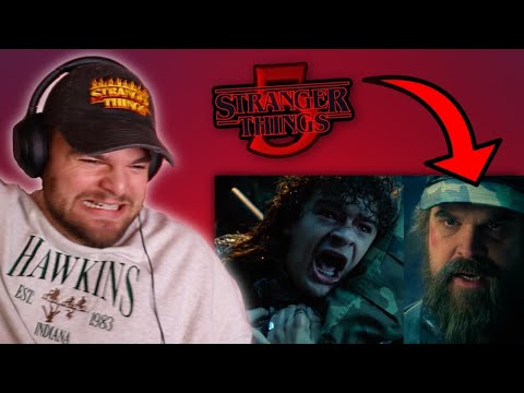 Stranger Things Season 5 Finale Trailer REACTION!