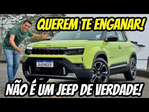 AVALIAÇÃO JEEP AVENGER 2027 - POR QUE ESTÃO FALANDO QUE É UM PEUGEOT?