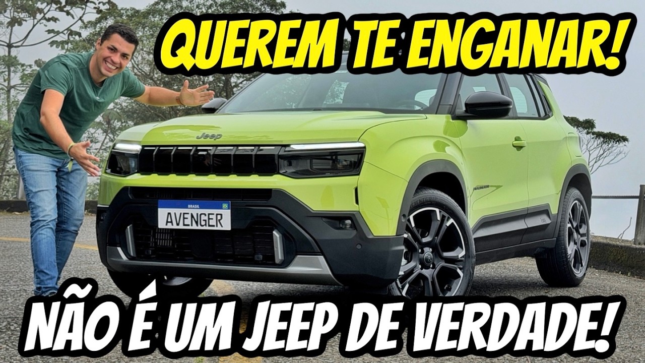 AVALIAÇÃO JEEP AVENGER 2027 - POR QUE ESTÃO FALANDO QUE É UM PEUGEOT?