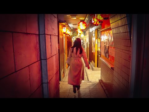 Backstreet of Japan! Exploring Osaka at Night - Japan Walk [4K HDR]
