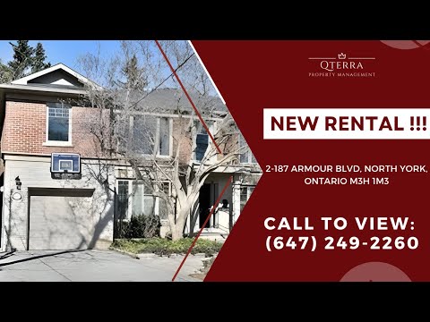2-187 Armour Blvd, North York, Ontario M3H 1M3 - Video 5 of 5
