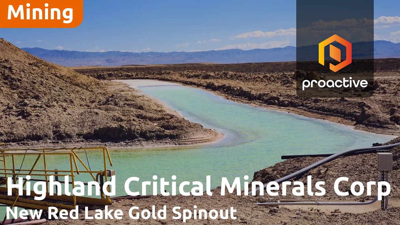 Highland Critical Minerals to spin out Highland Red Lake Gold, advancing new gold assets