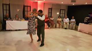 Anna Yarigo and Angel Coria milonga www. FITA tango Festival. com