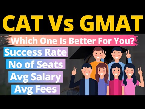 CAT Vs GMAT | Which Exam is Best For You | Facts & Figures | Eye-Opener | Must Watch For MBA