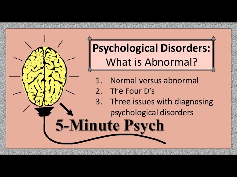 Psychological Disorders: What is Abnormal?