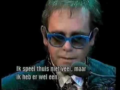 Elton John - Interview on Veronica in February of 1986