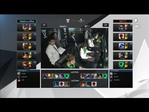 LCK NaJin vs SKT T1 Game 1 Highlights (Champions Spring Korea)