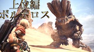 【切り抜き】限界までやり続けた後のMONSTER HUNTER WORLD：ICEBORNE ボルボロス 上位編