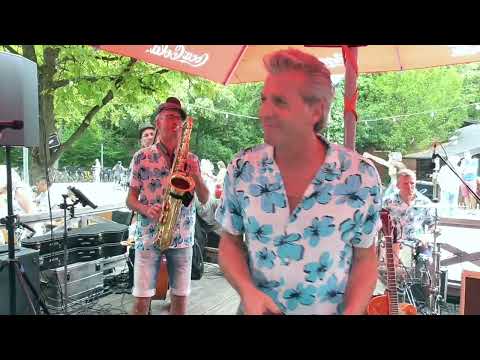 Teddy und die Lollipops 2023 im Hopfengarten - Bad Hair Boogie