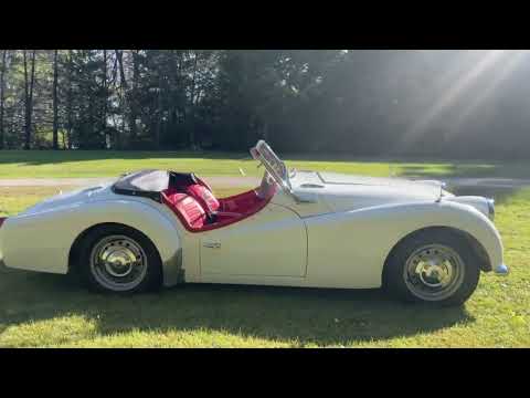 **SOLD on the CCC Buy-It-Now Lot** 1961 Triumph TR3A Roadster 4-Speed Manual with Overdrive Restored, Modified – Inspected