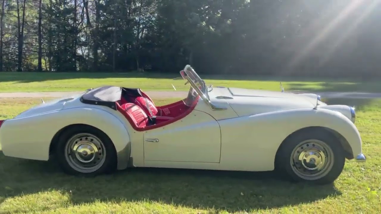 **SOLD on the CCC Buy-It-Now Lot** 1961 Triumph TR3A Roadster 4-Speed Manual with Overdrive Restored, Modified – Inspected