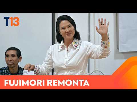 Fujimori supera a Sánchez en conteo de votos en Perú