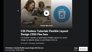 Udemy certificate CSS Flexbox Tutorials Flexible Layout Design CSS3 Flex box