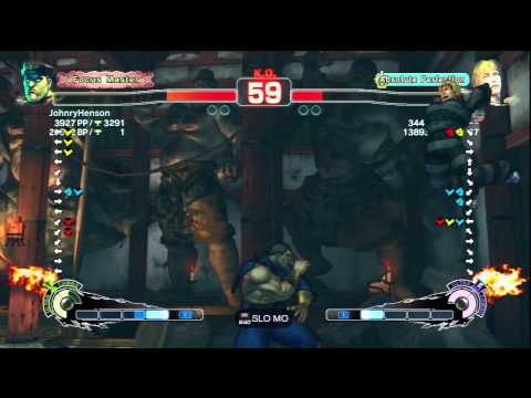JohnryHenson [M.Bison] Vs Sagex0x [Cody] SSF4 AE Online Ranked Matches - PSN