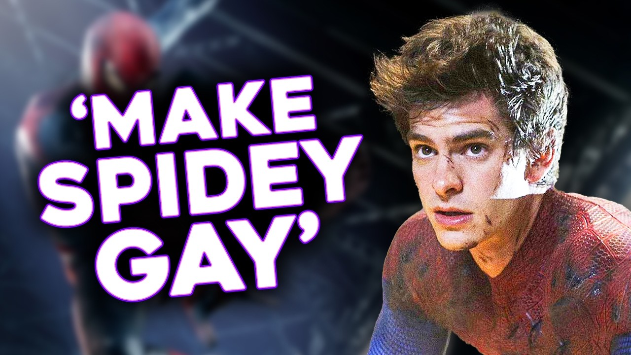 Andrew Garfield DOUBLES DOWN on Gay Spider-Man