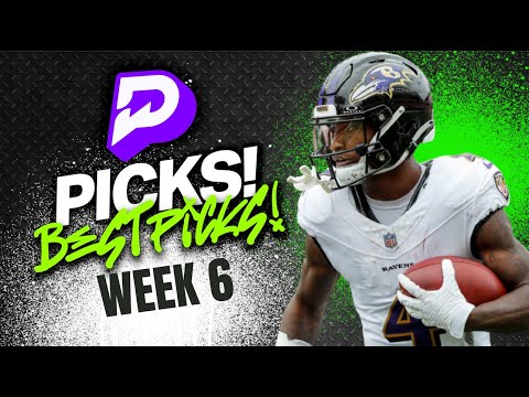 PRIZEPICKS NFL PICKS YOU NEED FOR WEEK 6