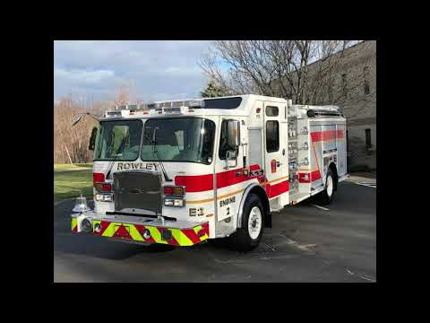Rowley, MA - E-One Custom Pumper